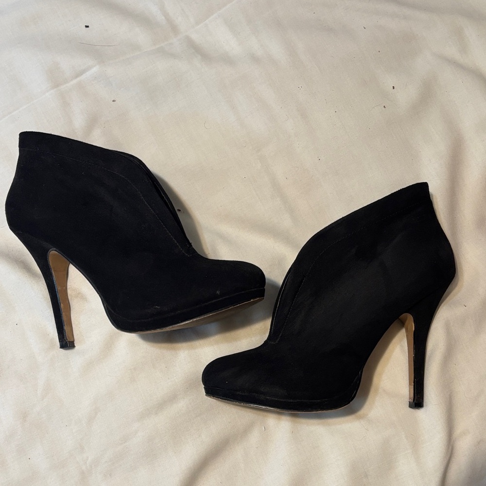 Apt. 9 Black Heeled Boots for Women